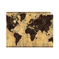 Picture of Brick Wall World Map _GroupedProduct_Rectangle_Landscape_Unframed_Print_Only_