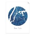 Picture of Round New York _GroupedProduct_Rectangle_Portrait_Unframed_Print_Only_