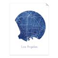 Picture of Round Los Angeles _GroupedProduct_Rectangle_Portrait_Unframed_Print_Only_