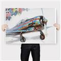 Picture of Flying in colour _GroupedProduct_Rectangle_Landscape_Canvas_