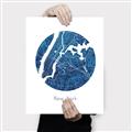 Picture of Round New York _GroupedProduct_Rectangle_Portrait_Canvas_