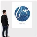 Picture of Round New York _GroupedProduct_Rectangle_Portrait_Canvas_