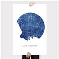 Picture of Round Los Angeles _GroupedProduct_Rectangle_Portrait_Canvas_