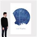 Picture of Round Los Angeles _GroupedProduct_Rectangle_Portrait_Canvas_