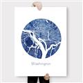 Picture of Round Washington _GroupedProduct_Rectangle_Portrait_Canvas_