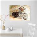 Picture of Motorbike I _GroupedProduct_Rectangle_Landscape_Canvas_