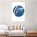 Picture of Round New York _GroupedProduct_Rectangle_Portrait_Canvas_