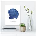 Picture of Round Los Angeles _GroupedProduct_Rectangle_Portrait_Canvas_