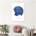 Picture of Round Los Angeles _GroupedProduct_Rectangle_Portrait_Canvas_