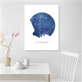 Picture of Round Los Angeles _GroupedProduct_Rectangle_Portrait_Canvas_