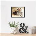 Picture of Motorbike I _GroupedProduct_Rectangle_Landscape_Canvas_Framed_