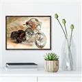 Picture of Motorbike I _GroupedProduct_Rectangle_Landscape_Canvas_Framed_