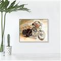 Picture of Motorbike I _GroupedProduct_Rectangle_Landscape_Canvas_Framed_