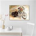 Picture of Motorbike I _GroupedProduct_Rectangle_Landscape_Canvas_Framed_