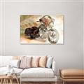Picture of Motorbike I _GroupedProduct_Rectangle_Landscape_Canvas_Framed_