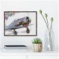 Picture of Flying in colour _GroupedProduct_Rectangle_Landscape_Canvas_Framed_