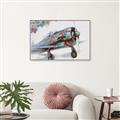 Picture of Flying in colour _GroupedProduct_Rectangle_Landscape_Canvas_Framed_