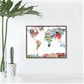 Picture of Collecting stamps  _GroupedProduct_Rectangle_Landscape_Canvas_Framed_