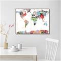 Picture of Collecting stamps  _GroupedProduct_Rectangle_Landscape_Canvas_Framed_