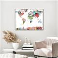 Picture of Collecting stamps  _GroupedProduct_Rectangle_Landscape_Canvas_Framed_