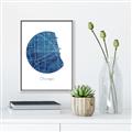 Picture of Round Chicago _GroupedProduct_Rectangle_Portrait_Canvas_Framed_