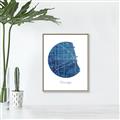 Picture of Round Chicago _GroupedProduct_Rectangle_Portrait_Canvas_Framed_