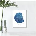 Picture of Round Chicago _GroupedProduct_Rectangle_Portrait_Canvas_Framed_