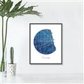 Picture of Round Chicago _GroupedProduct_Rectangle_Portrait_Canvas_Framed_