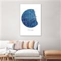 Picture of Round Chicago _GroupedProduct_Rectangle_Portrait_Canvas_Framed_