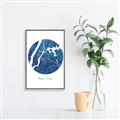 Picture of Round New York _GroupedProduct_Rectangle_Portrait_Canvas_Framed_
