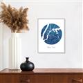 Picture of Round New York _GroupedProduct_Rectangle_Portrait_Canvas_Framed_