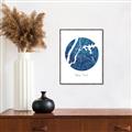 Picture of Round New York _GroupedProduct_Rectangle_Portrait_Canvas_Framed_