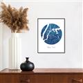 Picture of Round New York _GroupedProduct_Rectangle_Portrait_Canvas_Framed_