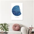 Picture of Round Chicago _GroupedProduct_Rectangle_Portrait_Unframed_Print_Only_
