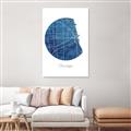 Picture of Round Chicago _GroupedProduct_Rectangle_Portrait_Unframed_Print_Only_
