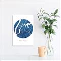 Picture of Round New York _GroupedProduct_Rectangle_Portrait_Unframed_Print_Only_