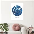 Picture of Round New York _GroupedProduct_Rectangle_Portrait_Unframed_Print_Only_