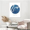 Picture of Round New York _GroupedProduct_Rectangle_Portrait_Unframed_Print_Only_