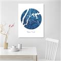 Picture of Round New York _GroupedProduct_Rectangle_Portrait_Unframed_Print_Only_