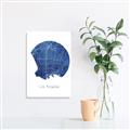 Picture of Round Los Angeles _GroupedProduct_Rectangle_Portrait_Unframed_Print_Only_