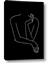 Picture of Sketched Girl III Black