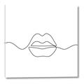 Picture of Line Drawn Lips _GroupedProduct_Square_Canvas_