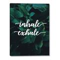 Picture of Palm Inhale Exhale _GroupedProduct_Rectangle_Portrait_Canvas_