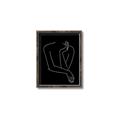 Picture of Sketched Girl III Black _GroupedProduct_Rectangle_Portrait_Canvas_Framed_