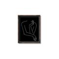 Picture of Sketched Girl III Black _GroupedProduct_Rectangle_Portrait_Canvas_Framed_