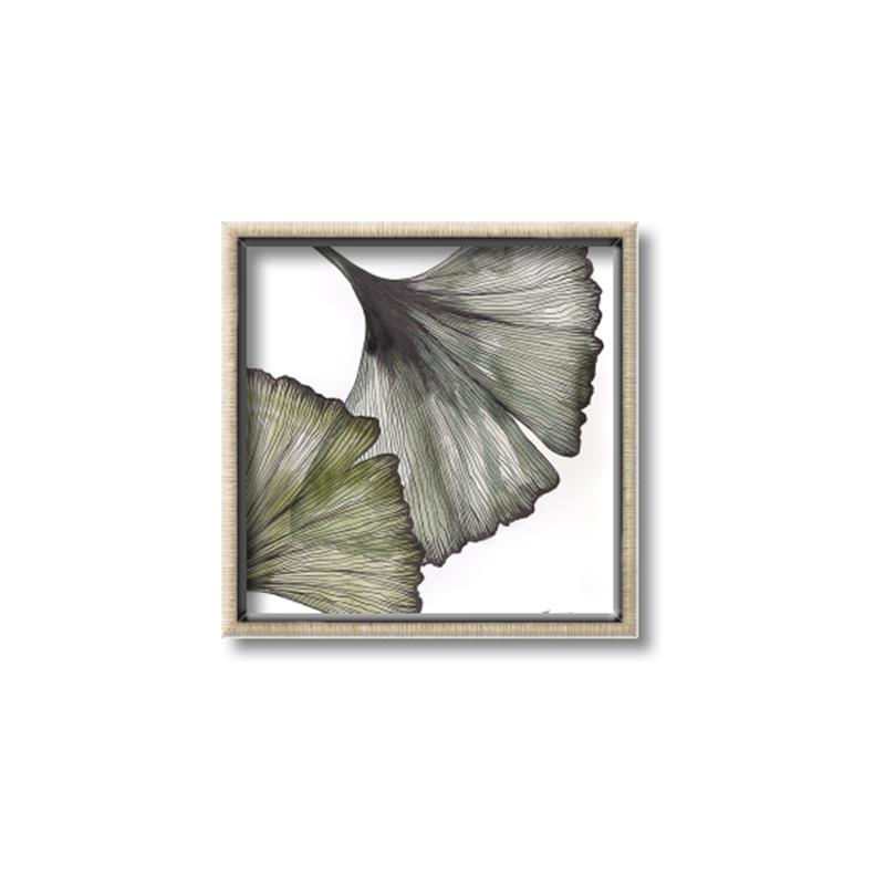 Picture of Ginko Leaves I _GroupedProduct_Square_Canvas_Framed_