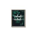 Picture of Palm Inhale Exhale _GroupedProduct_Rectangle_Portrait_Canvas_Framed_