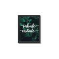 Picture of Palm Inhale Exhale _GroupedProduct_Rectangle_Portrait_Canvas_Framed_