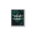Picture of Palm Inhale Exhale _GroupedProduct_Rectangle_Portrait_Canvas_Framed_
