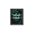 Picture of Palm Inhale Exhale _GroupedProduct_Rectangle_Portrait_Canvas_Framed_